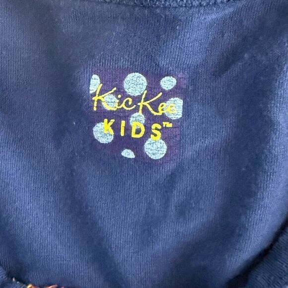 Kickee Pants Rainbow Twirl Dress Long Sleeve Flutter Seam - Kids US XS 5/6 - Picture 5 of 7